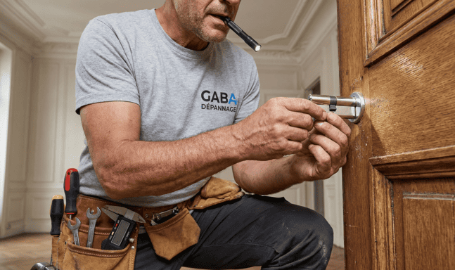 Serrurier installation cylindre de serrure